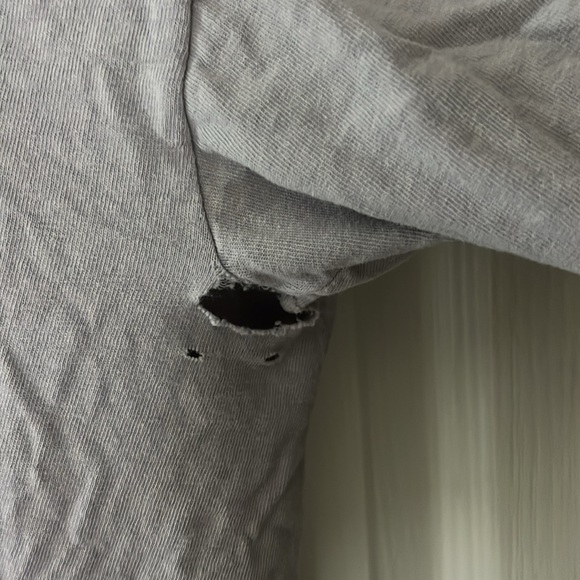 Prince thrashed stained distressed tattered holes zombie grunge band t shirt - Picture 4 of 13